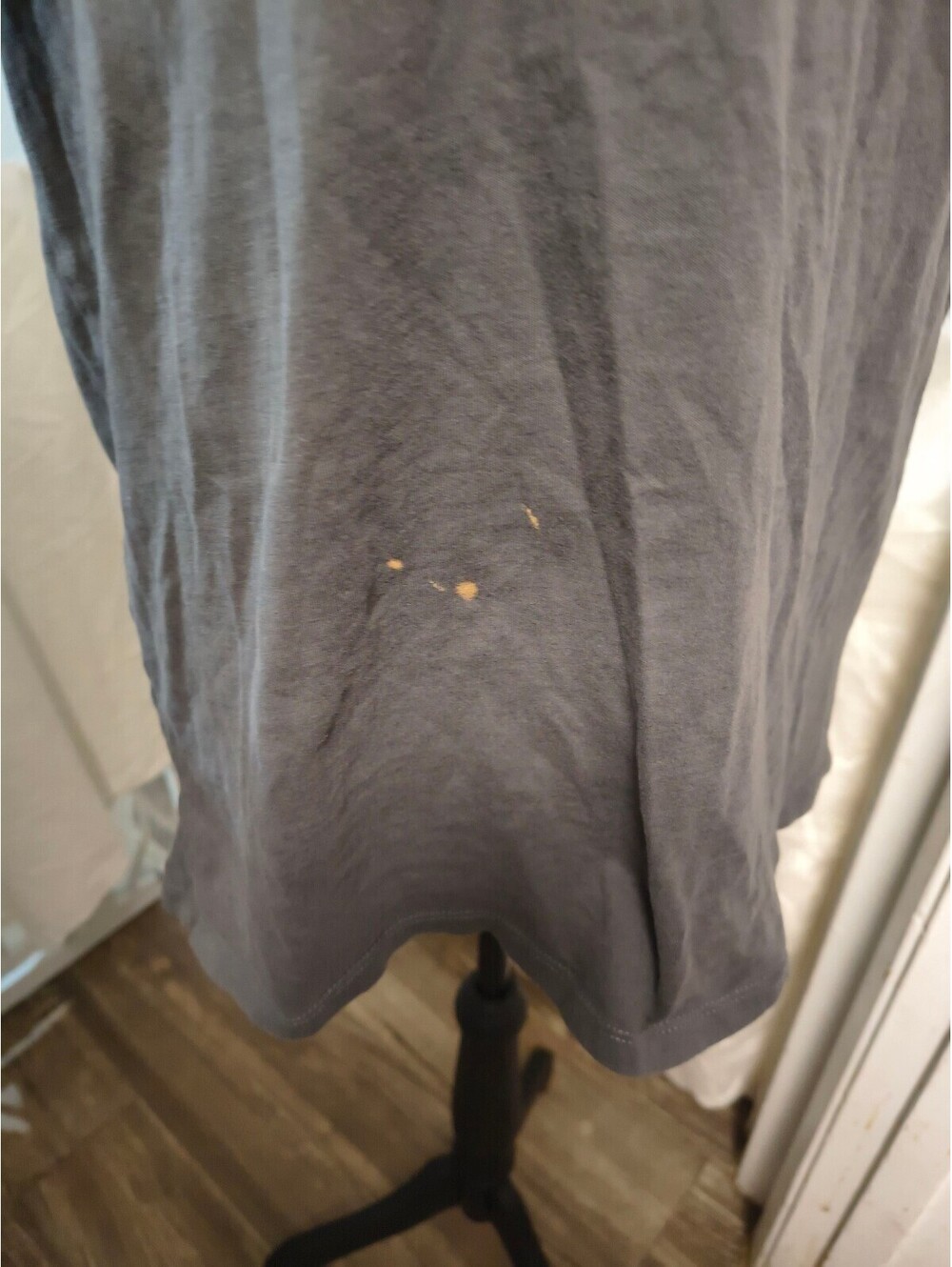 Guess Los Angeles Black T-Shirt with Logo Tape on Sleeves - Picture 7 of 14